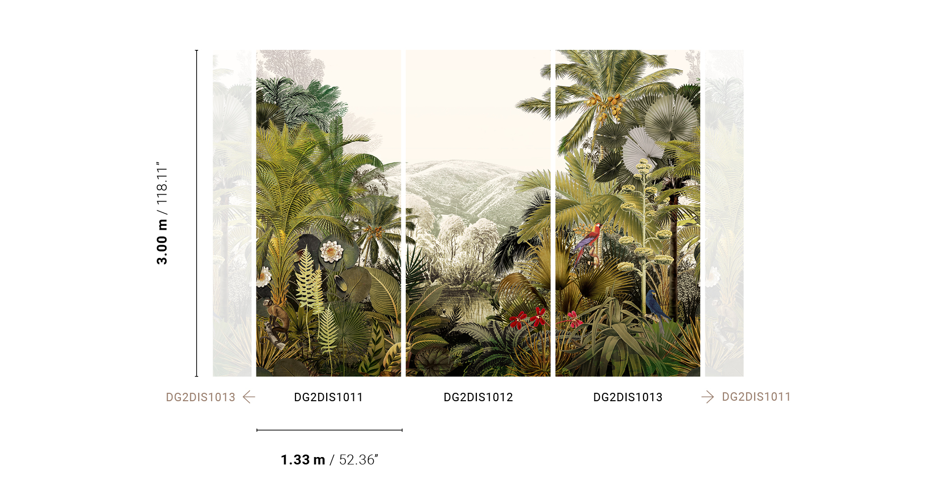 DISCOVER DIS1011 KHROMA WALLDESIGNS WALLPANEL