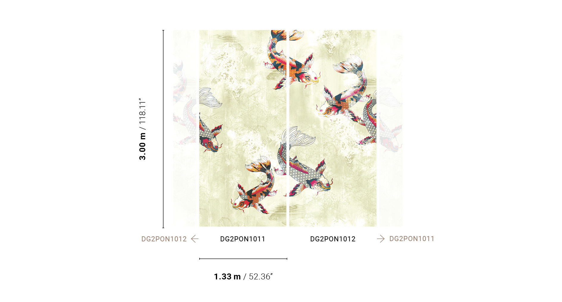 POND PON1011 KHROMA WALLDESIGNS WALLPANEL