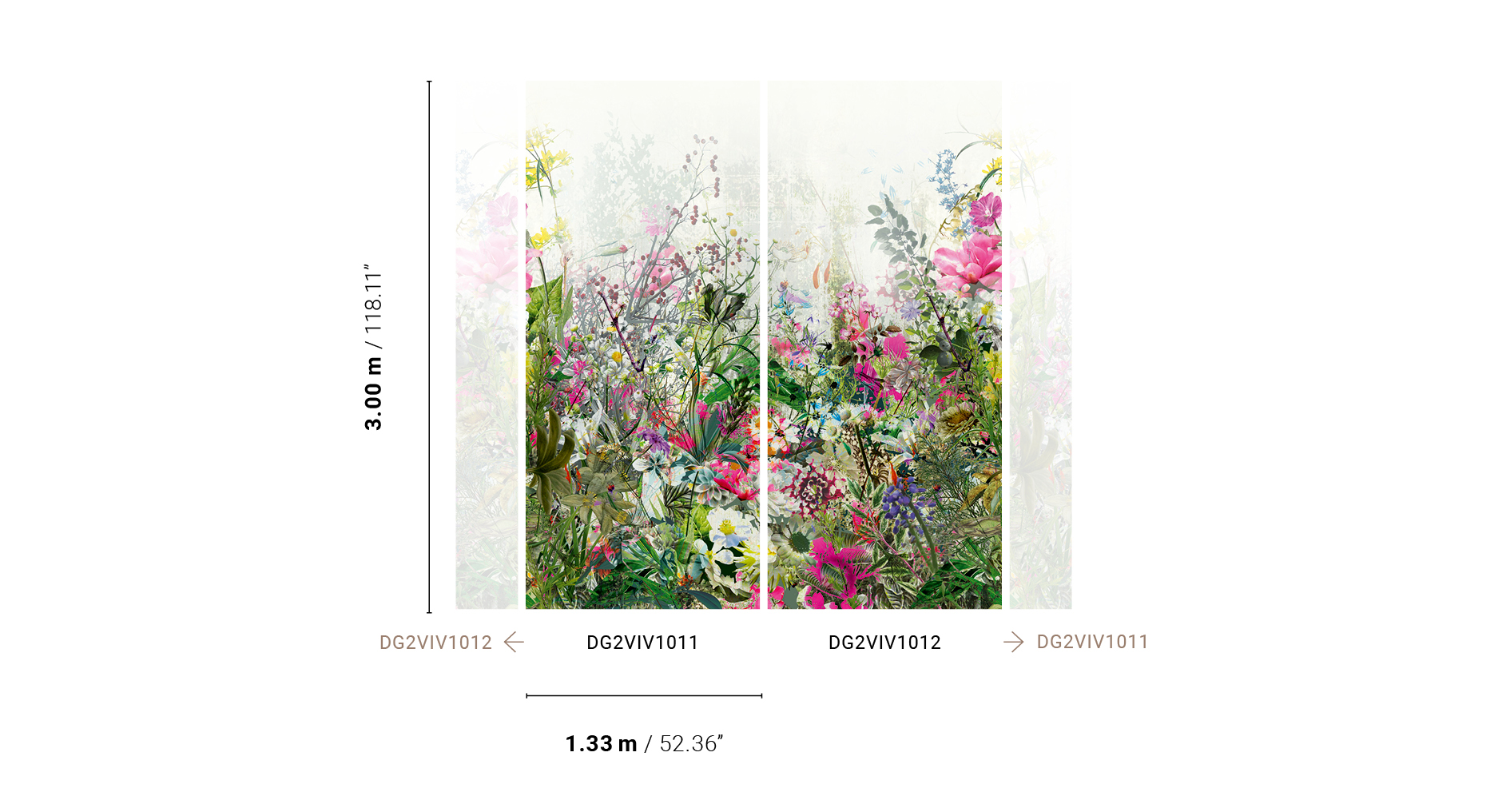 VIVED VIV1011 KHROMA WALLDESIGNS WALLPANEL