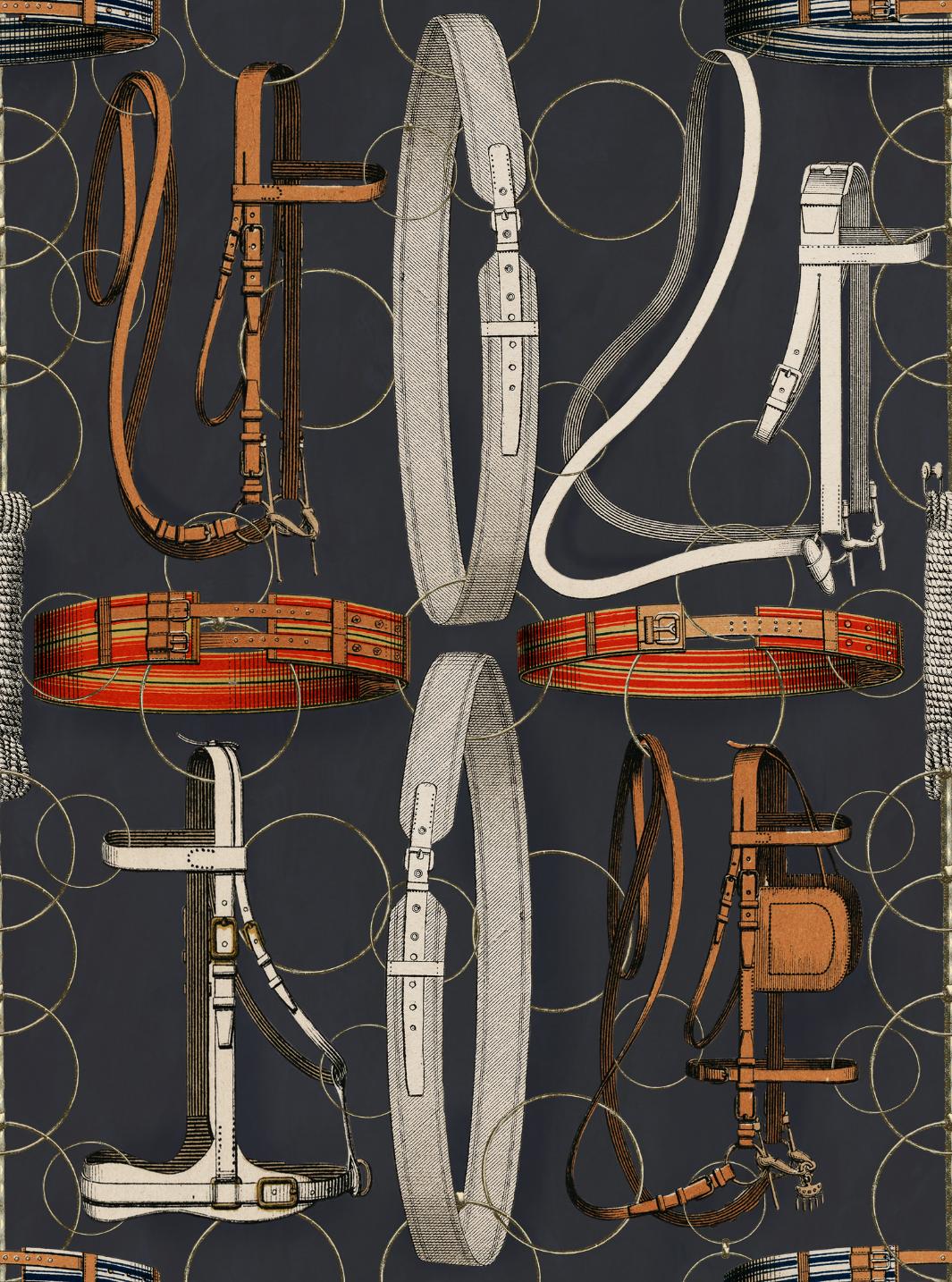 EQUESTRIAN EQUIPMENT WP20632 THEWALLPAPERCOMPENDIUM2 MINDTHEGAP WALLPAPER