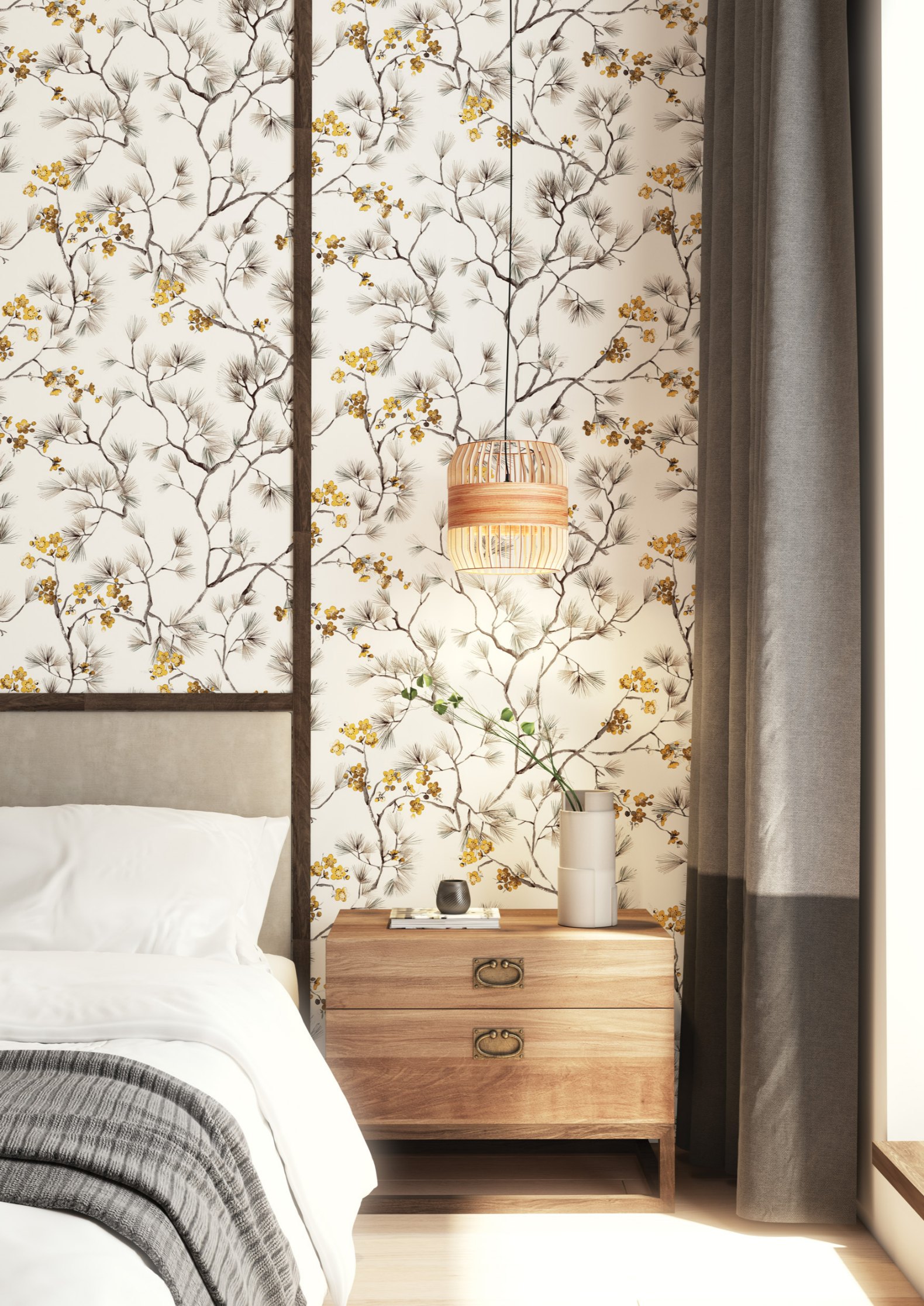 HARU KIM103 KHROMA KIMONO WALLPAPER