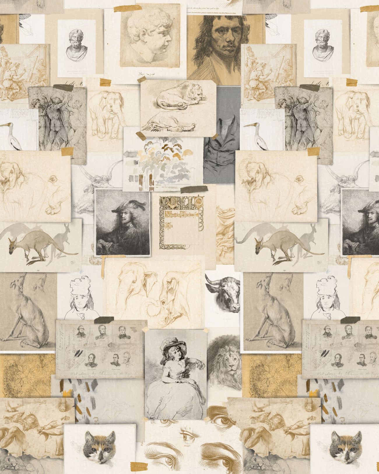 THE MOOD BOARD WP20602 THEWALLPAPERCOMPENDIUM2 MINDTHEGAP WALLPAPER