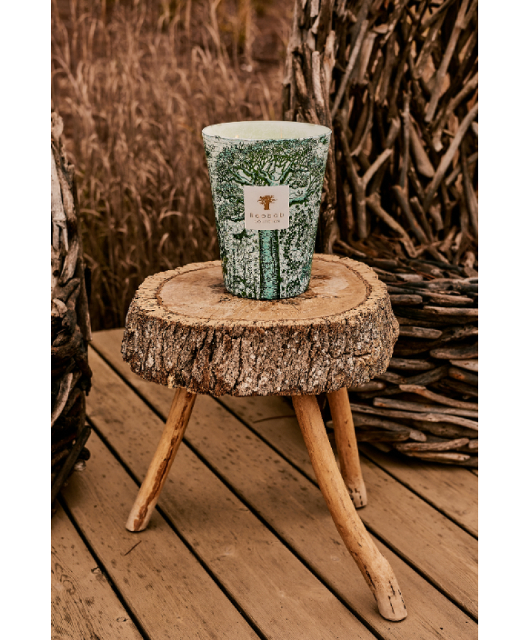SCENTED CANDLE SACRED TREES KAMALO