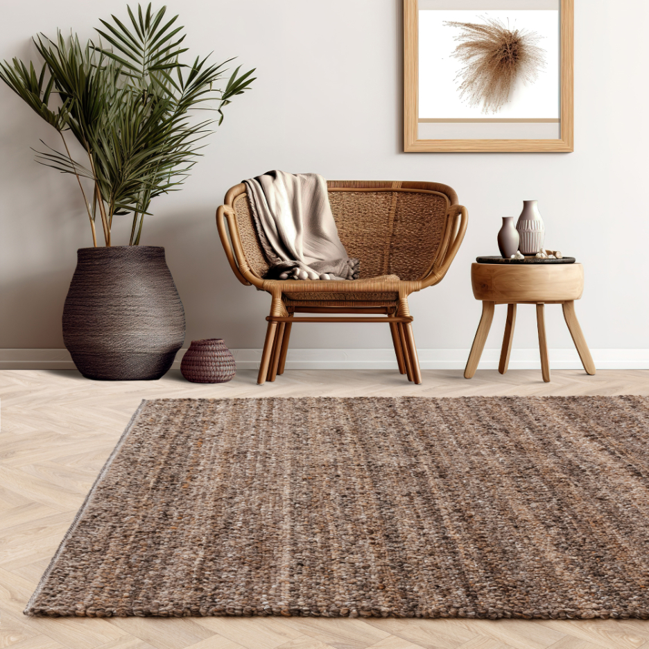 ABBUS BROWN RUG ASL120 X170 ABBR BOHO ASIATICLONDON RUGS