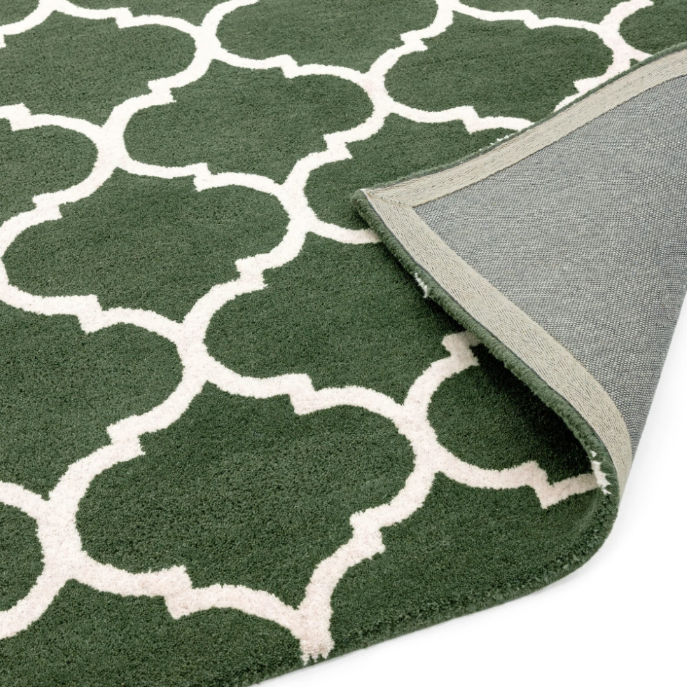 ALBANY OGEE GREEN RUG ASL160 X230 ALOGR CONTEMPORARYDESIGN ASIATICLONDON RUGS