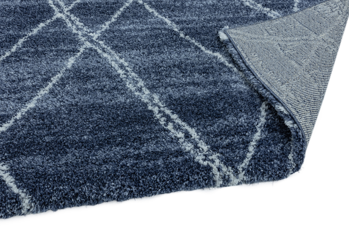 ALTO BLUE CREAM MOROCCAN SHAGGY RUG AL01 ASL200 X290 AB CMSRAL01 ESSENTIALS ASIATICLONDON RUGS