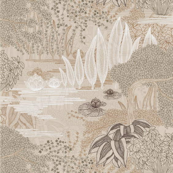 Beige, White