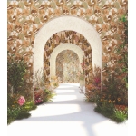 AMARYLLIS 76580814 JARDIN FELICIA CASAMANCE WALLPAPER