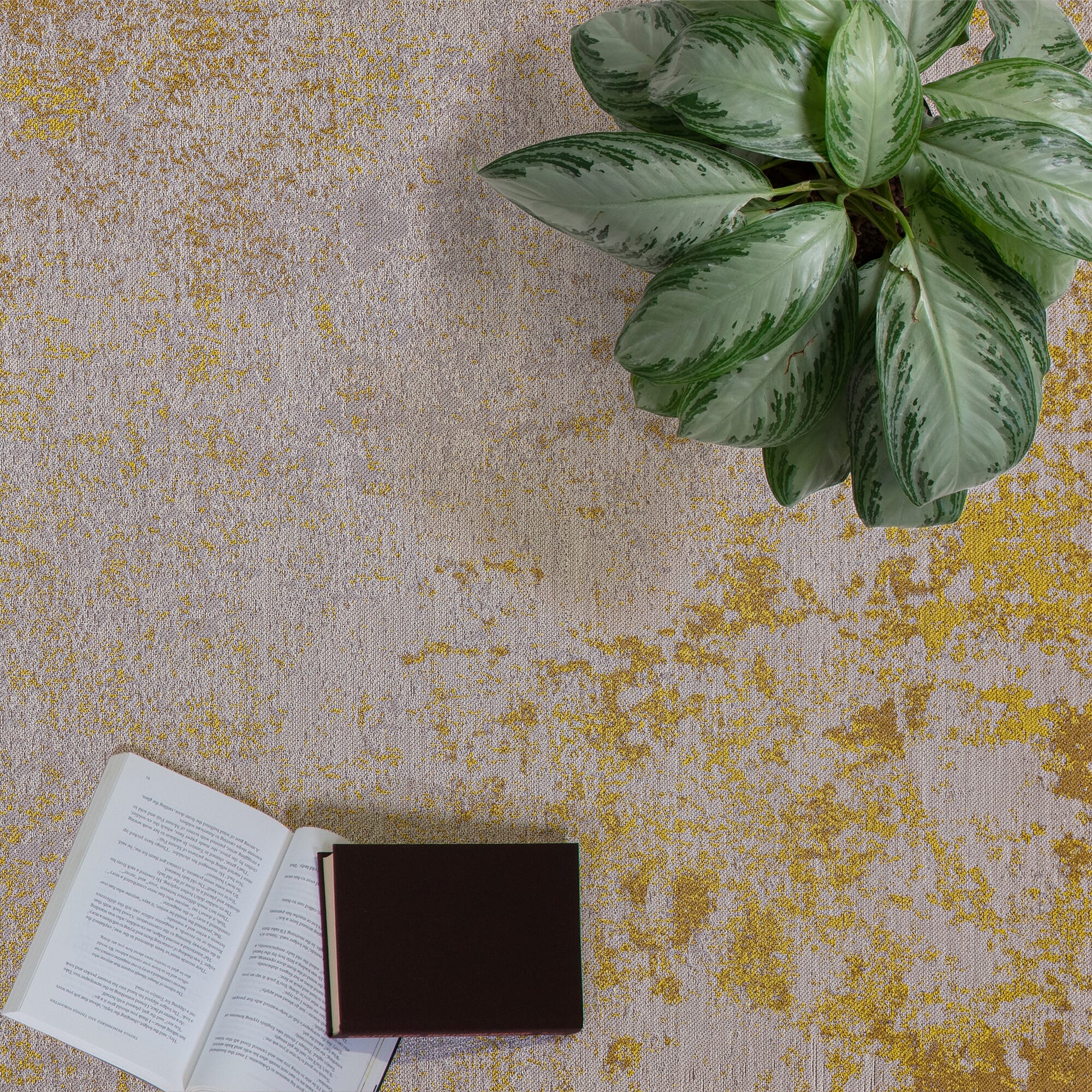 dara ochre rug cl sq