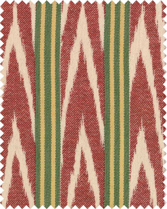BAKHMAL IKAT Woven Fabric 35x81cm FB00082