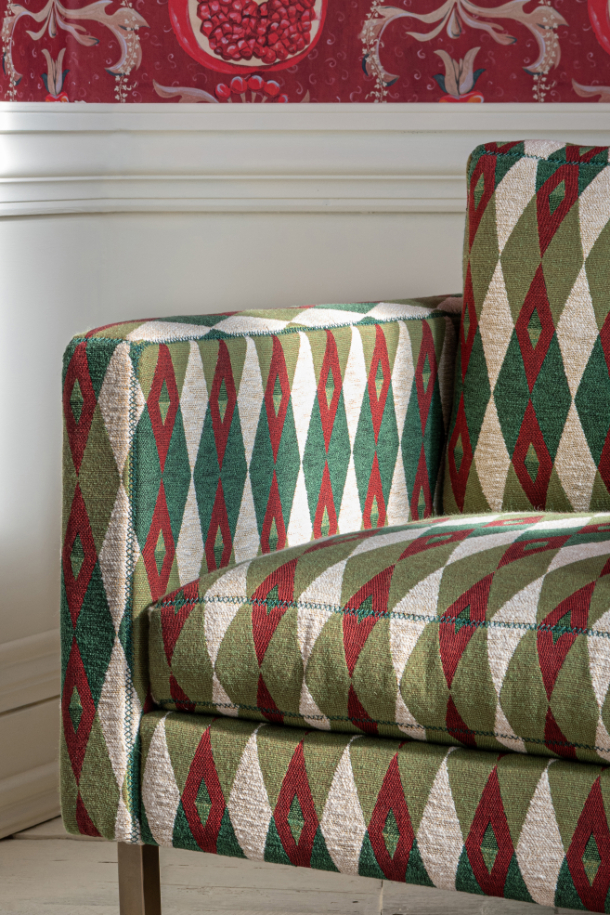 GIARDINO Woven Fabric 49x49cm FB00144 Lifestyle3