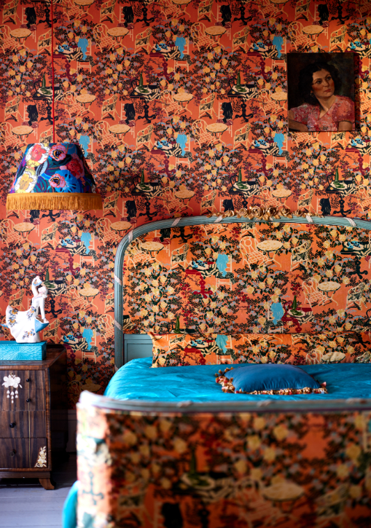 LA-BRASSERIA-Salmon-Velvet-137x69cm-FB00129-Lifestyle2