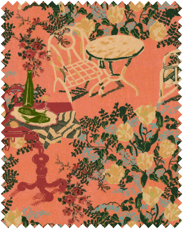 LA-BRASSERIA-Salmon-Velvet-137x69cm-FB00129