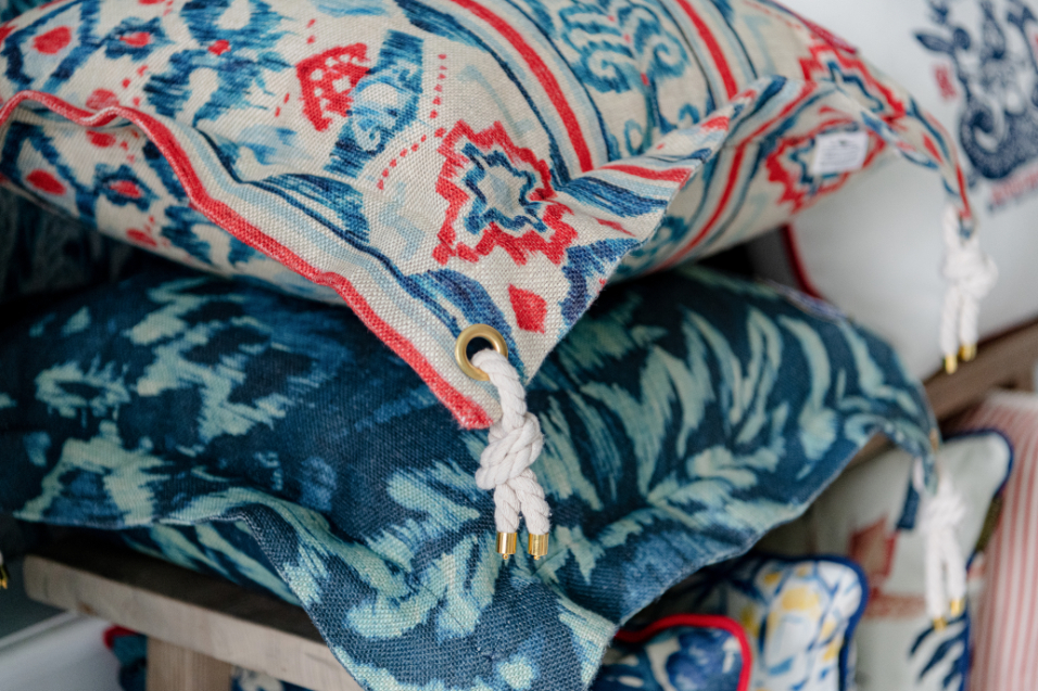 MEDITERRANEO IKAT Linen and IONIAN Linen