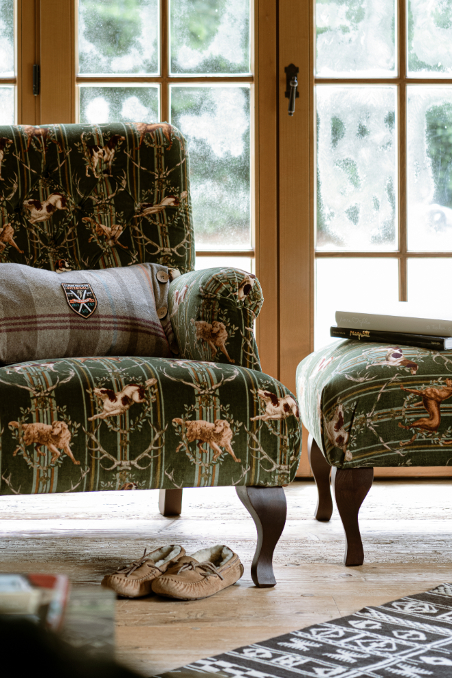 MOUNTAIN DOGS Cypress Green Velvet FB00098