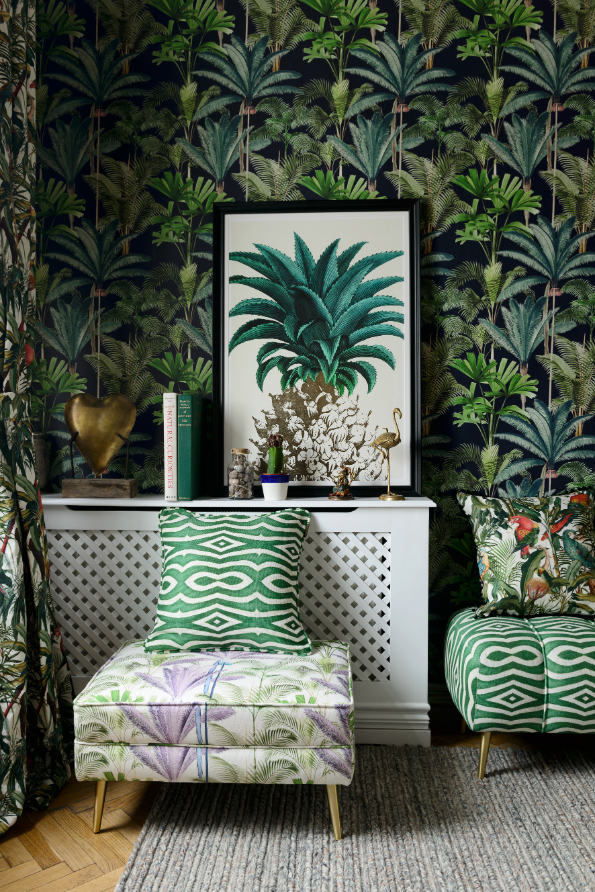Palmeras-ottoman-with-Riverside-cushion