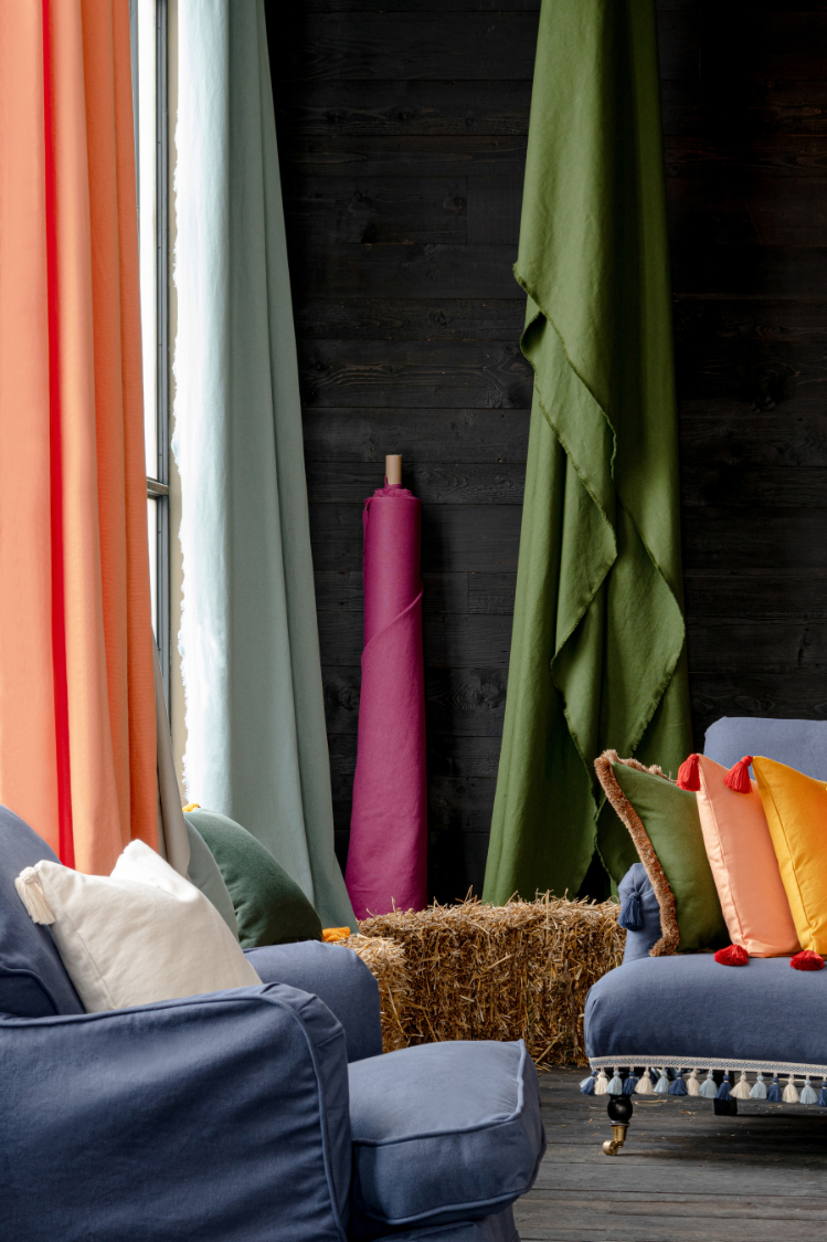 RIPE PAPAYA Linen FB00159 2