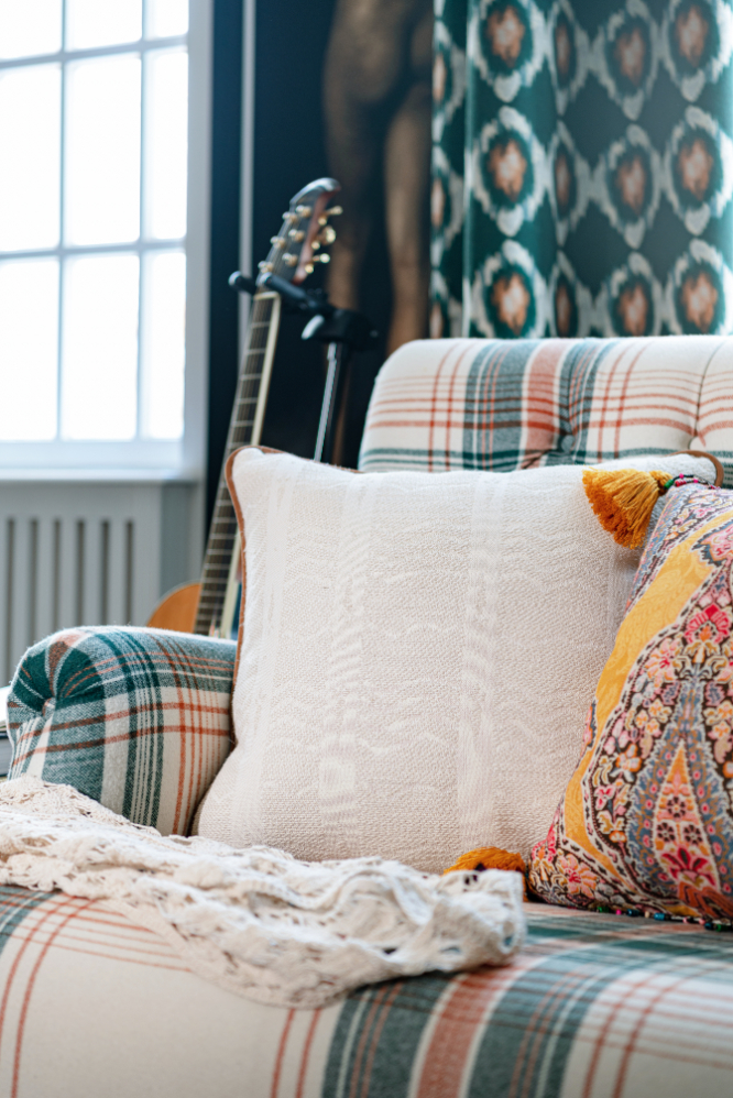 WHITELAKE Jacquard Woven Fabric 46 5x60cm FB00080 2