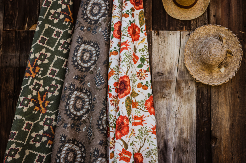 ZOLD-Linen-FLOURISH-DAPPLE-GREY-Linen-SZEKELY-FOLK-Linen-FB00042-FB00037-FB00040