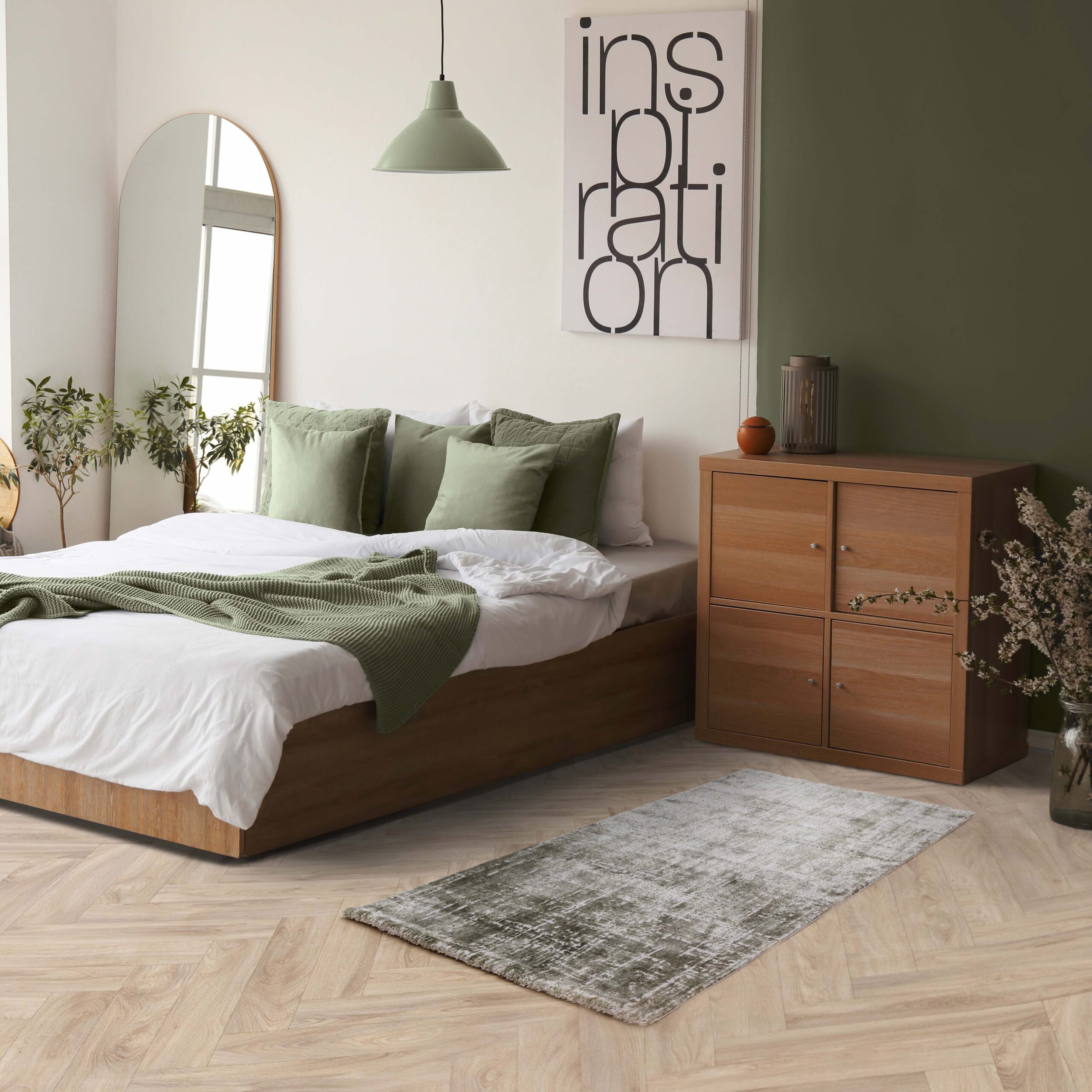 kuza abstract green 80x150 ls